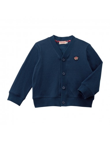 CARDIGAN BLEU MARINE LOGO M Comparez plus de prix