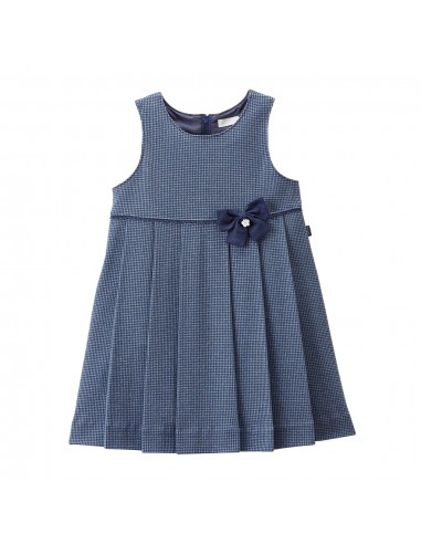 ROBE NAVY  À NOEUD les muscles