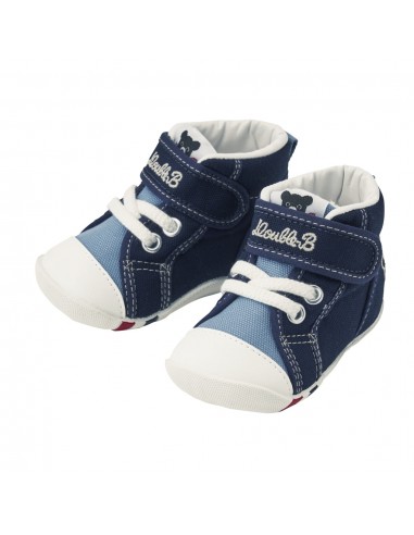 CHAUSSURES PREMIER PAS BLEU MARINE en linge