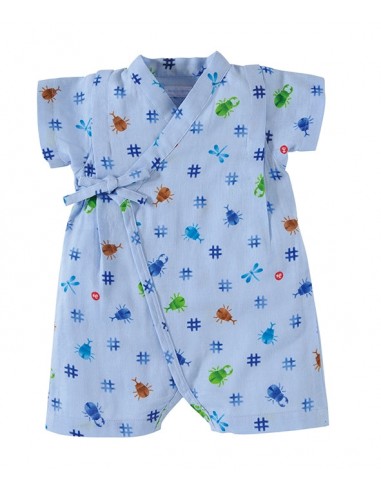 JINBEI BLEU MOTIF INSECTES l'évolution des habitudes 