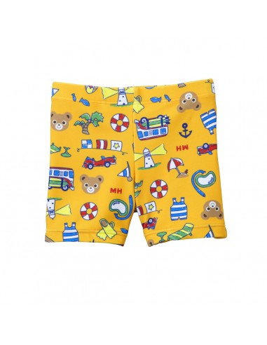 SHORT DE BAIN JAUNE Par le système avancé 