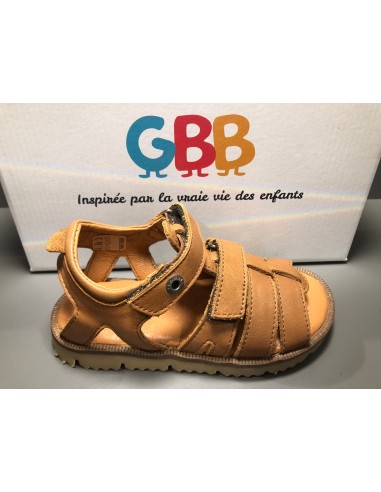 Sandalettes GBB Julio camel 2023