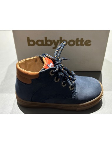 Bottines Babybotte 1156B402 Archie bleu d'Europe débarque