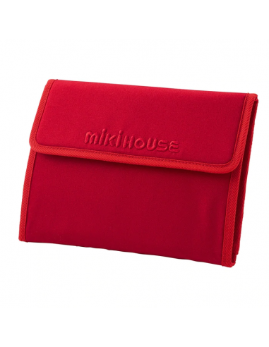 POCHETTE DE VOYAGE ROUGE MIKI HOUSE solde